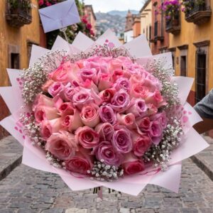 Ramo de 50 rosas